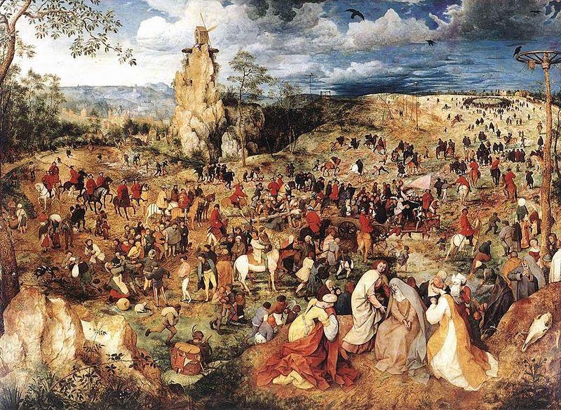 Pieter Bruegel the Elder Christ Carrying the Cross Germany oil painting art